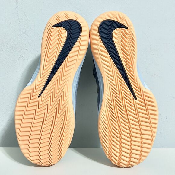 Nike Court Air Zoom Vapor 12 Clay “Ashen Slate” Men’s Size 9 Tennis Shoes No Lid - Picture 7 of 8